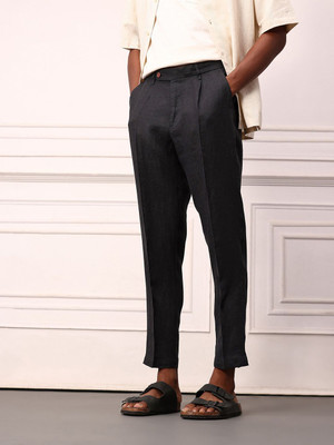 Mr Bowerbird Regular Fit Men Blue Trousers