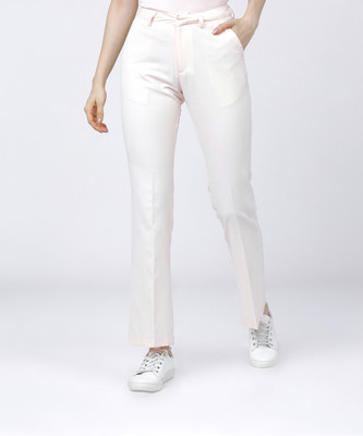 Tokyo Talkies Straight Fit Women Pink Trousers