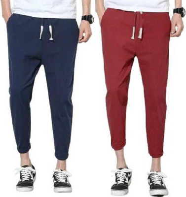 Kashmiri threading Solid Men Multicolor Track Pants