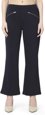 Smarty Pants Regular Fit Women Blue Trousers
