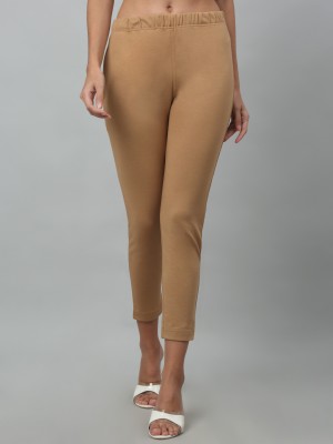 CANTABIL Regular Fit Women Beige Trousers