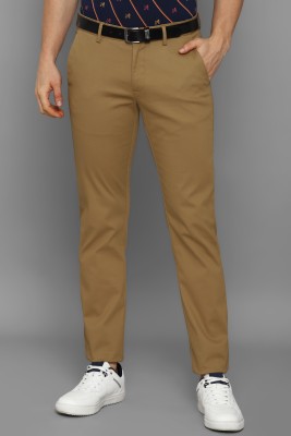 Allen Solly Slim Fit Men Khaki Trousers