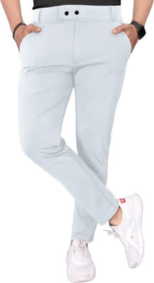 ADVIK FASHION HUB Slim Fit, Comfort Fit Men Grey Trousers