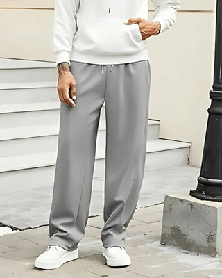 Fedelta Relaxed Men Brown Trousers