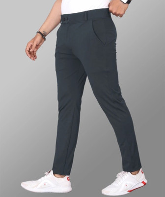 RSTAR Slim Fit Men Grey Trousers