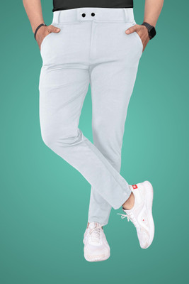 METRONAUT Regular Fit Men Grey Trousers