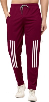 Maasunita Comfort Fit Men Maroon Trousers