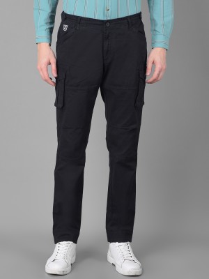 Canary London Slim Fit Men Black Trousers