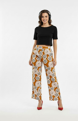 DOTSNLINES Relaxed Women Multicolor Trousers