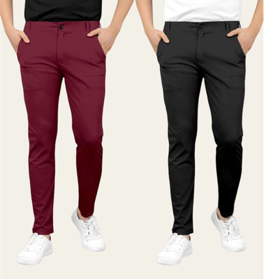 gop Regular Fit Men Multicolor Trousers