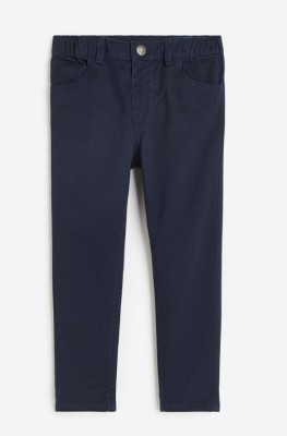Bambini Regular Fit Baby Boys & Baby Girls Blue Trousers
