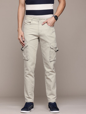 Roadster Regular Fit Men Green Trousers