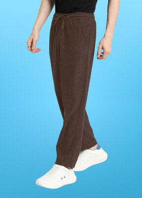 SUN BEAUTY FASHIONISTA HUB Regular Fit Men Brown Trousers