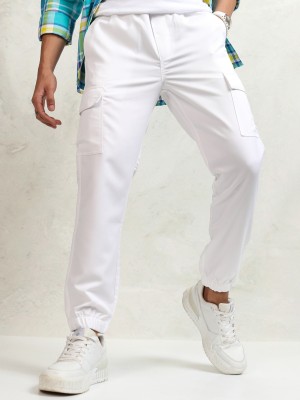 HIGHLANDER Regular Fit Men White Trousers