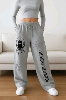 SABIAFASHION Loose Fit, Regular Fit Women Grey Trousers