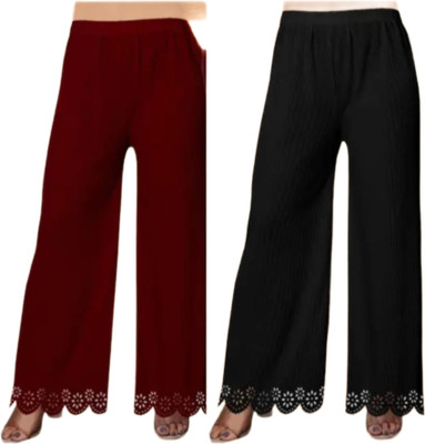 Sdesire Flared Women Multicolor Trousers