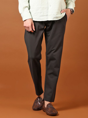 V-MART Regular Fit Men Green Trousers