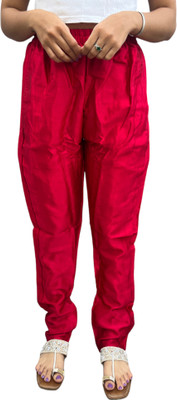 TAVAN Regular Fit Women Red Trousers