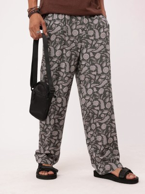 Kook N Keech Regular Fit Men Grey Trousers