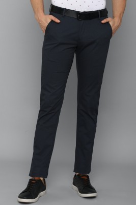 Allen Solly Slim Fit Men Dark Blue Trousers