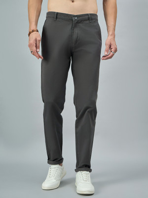 STUDIO NEXX Relaxed Men Grey Trousers
