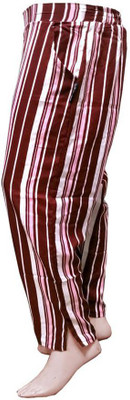 KAVYA Regular Fit Women Maroon Trousers