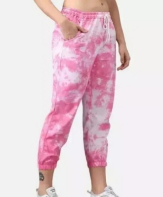 AIOUE Regular Fit Men Pink Trousers