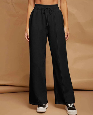 Tabadtod Regular Fit Women Black Trousers