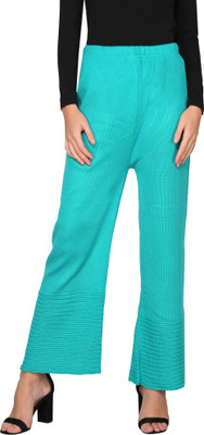 TNQ Relaxed Women Light Blue Trousers