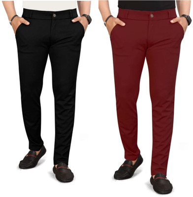 ynam Regular Fit Men Multicolor Trousers