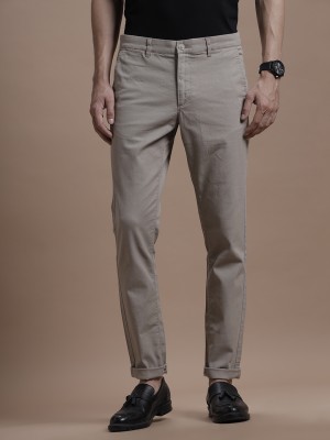 The collection Slim Fit Men Beige Trousers