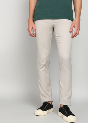 KILLER Slim Fit Men Grey Trousers