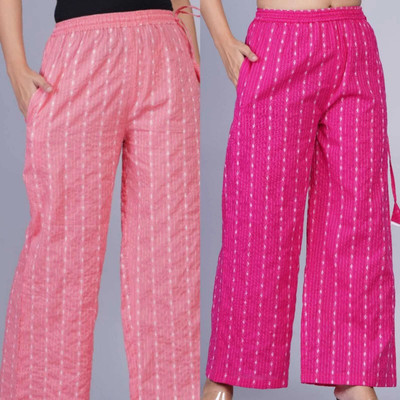 welcomekurti Regular Fit Women Pink Trousers