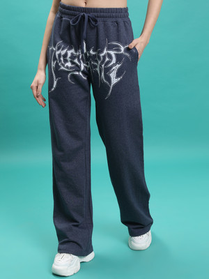 Tokyo Talkies Regular Fit Women Blue Trousers
