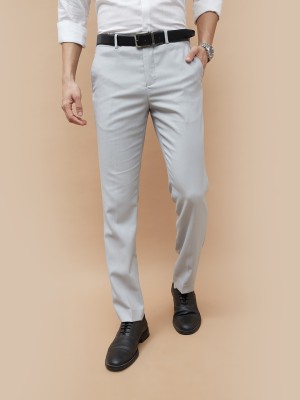 CODE by Lifestyle Regular Fit Men Grey Trousers