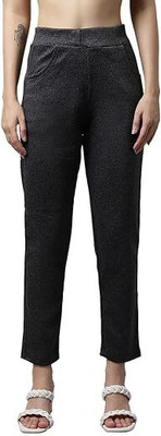 Eyba Regular Fit Women Grey Trousers