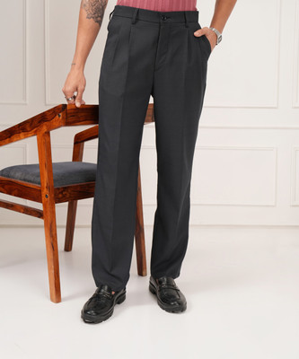 HIGHLANDER Slim Fit Men Blue Trousers