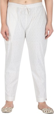 Kannahi Regular Fit Women White Trousers