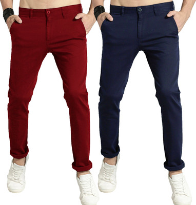 AD & AV Regular Fit Men Multicolor Trousers
