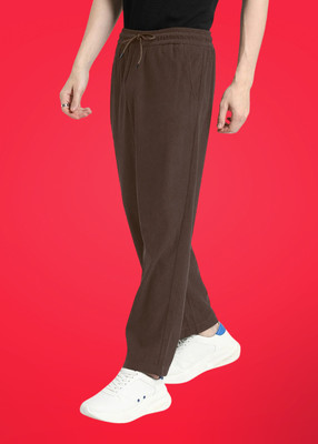 SUN BEAUTY FASHIONISTA HUB Regular Fit Men Brown Trousers