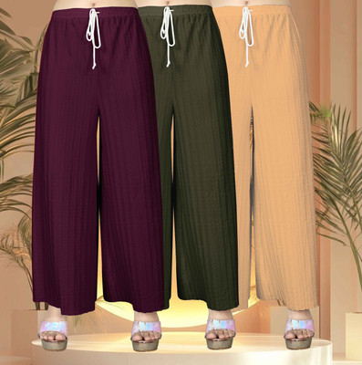 SP FASHION Regular Fit Women Multicolor Trousers