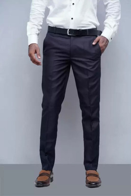 FUBAR Regular Fit Men Blue Trousers