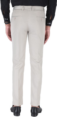 VURSO Regular Fit Men Beige Trousers