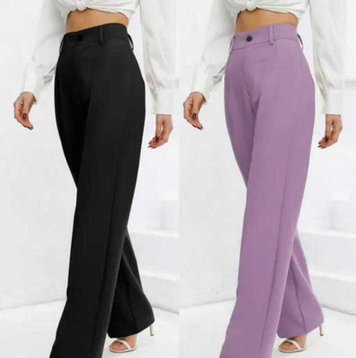 kronmenien Regular Fit Women Multicolor Trousers