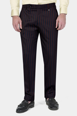 french crown Regular Fit Men Brown Trousers