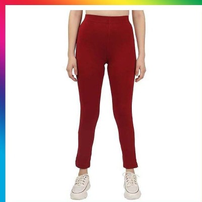 livaa Regular Fit Women Maroon Trousers