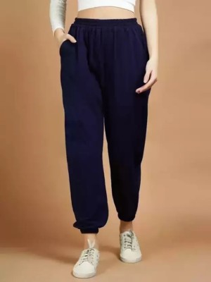 VATSS Regular Fit Women Dark Blue Trousers