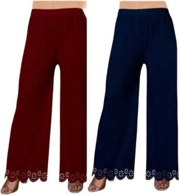 Sdesire Flared Women Multicolor Trousers