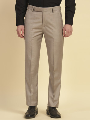 CANTABIL Regular Fit Men Beige Trousers