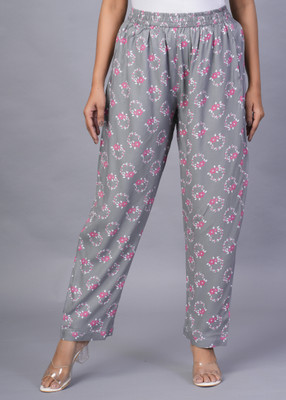 KAMAYRA Regular Fit Women Grey Trousers